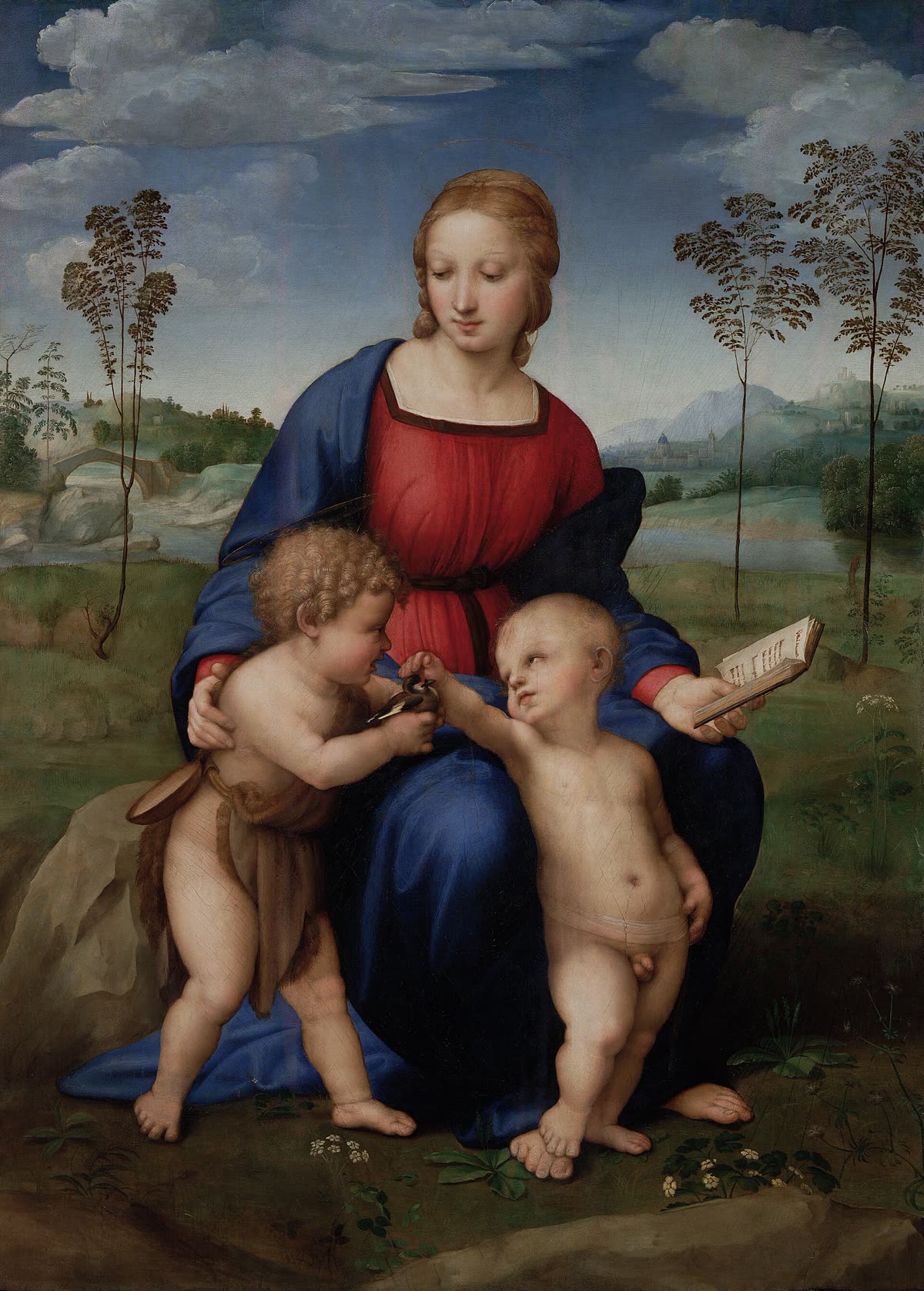 Rafael Santi, Madonna ze szczygłem